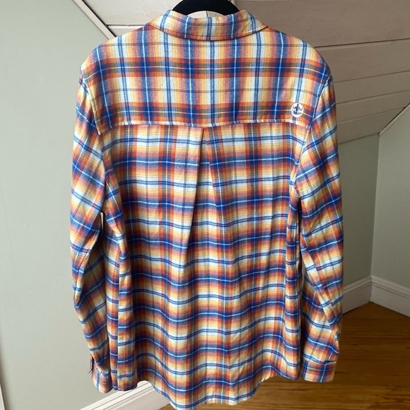 Organic Cotton Levitate Flannel Women’s Large Plaid - Picture 9 of 13